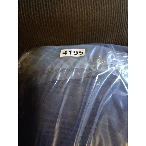 Polo Ralph Lauren Full Zip Fleece Lined Hoodie Navy Blue White Pony Logo Sz L - Picture 6 of 6